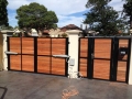 Mako-Fencing-Karri-Merbau-Powder-COat-Steal-Automated-Double-Gate-Full-Shot